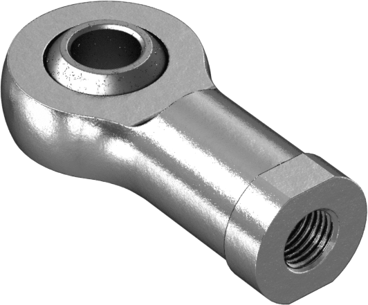 Basınç Dereceli Bilyeli Mafsal Çubuk Ucu, 3/8"-24 İç Diş, Sağ El