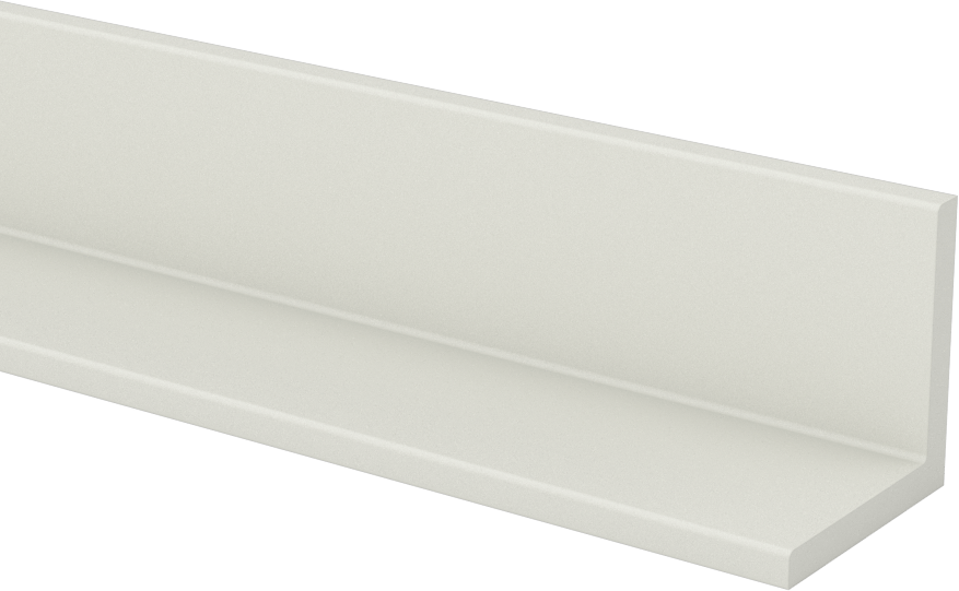 Gıda Endüstrisi Yüksek Sıcaklık Silikon 90 Derece Açılı, 1“ Genişlik x 1” Yükseklik Dış Boyut, 6 Fit Uzunluk