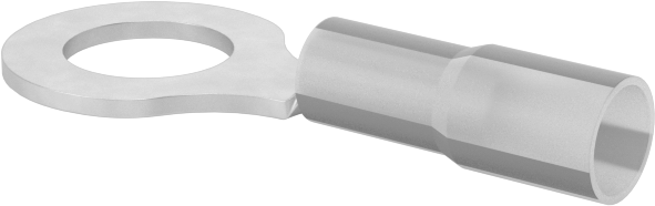 PVDF Yalıtımlı Halka Terminalleri, 16-14 tel kalınlığı ve 1/4" vida boyutu için