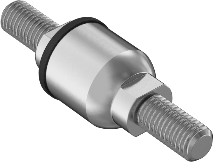 Doğrusal Bilyeli Mafsal Bağlantısı, 1/4"-28 Diş