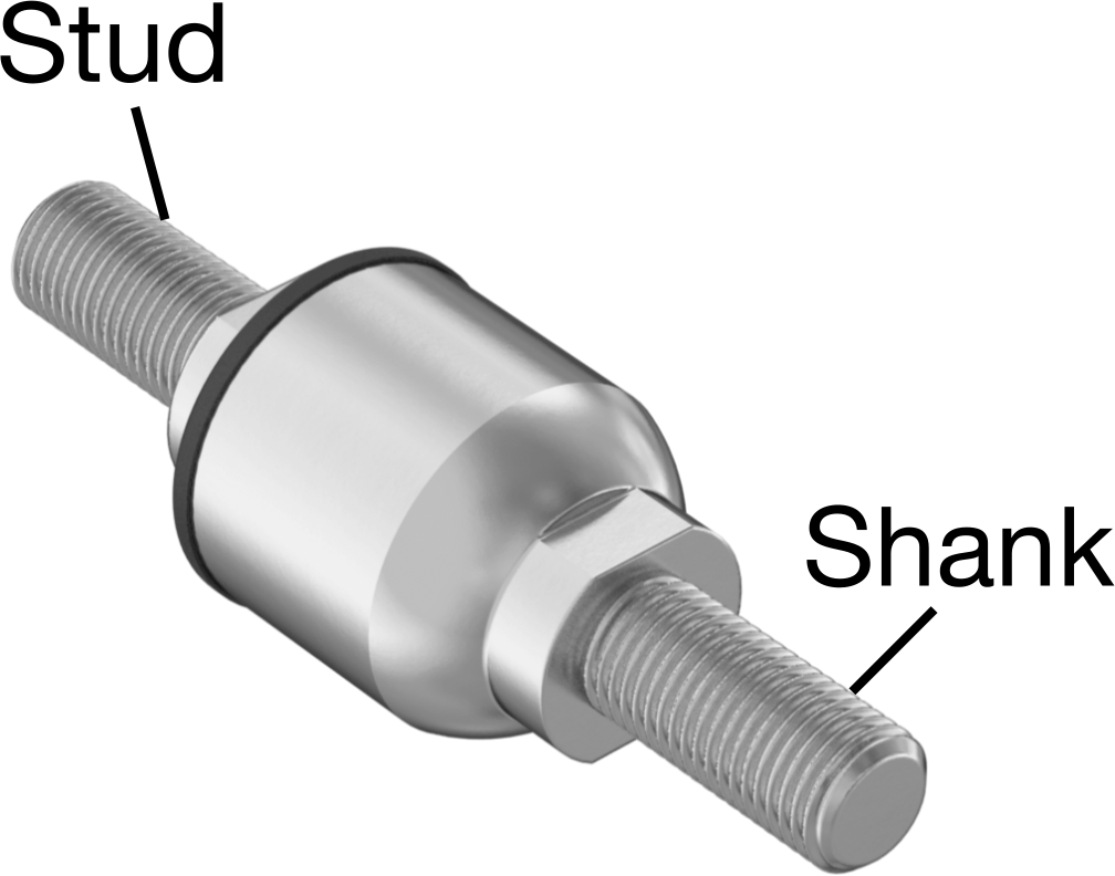 Doğrusal Bilyeli Mafsal Bağlantısı, M6 x 1 mm Diş