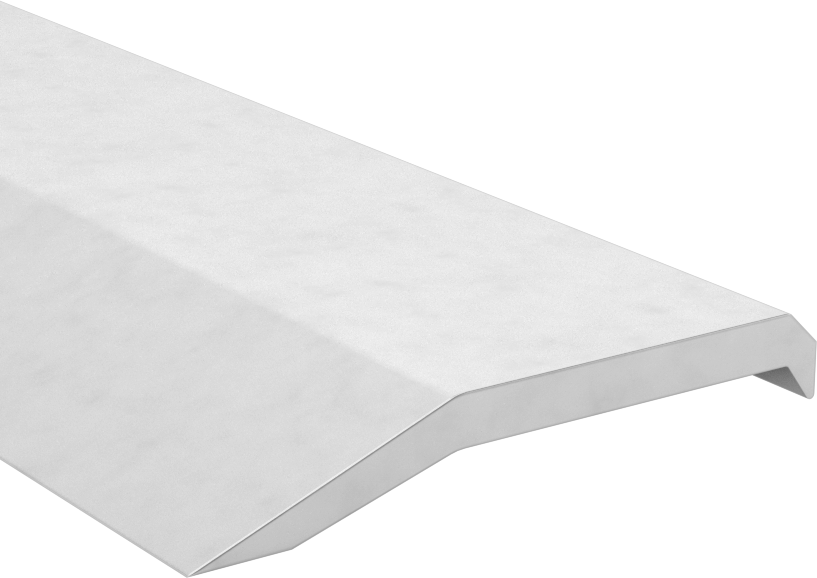 Pürüzsüz Eşik, Alüminyum, 2-1/2“ Genişlik x 3/8” Yükseklik x 3/16" Kalınlık
