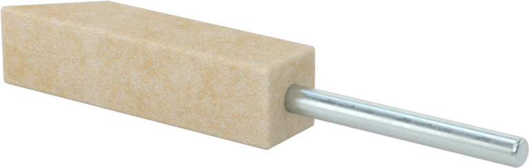 Pistonlu Parlatıcılar için Parlatma Bobi, Orta, 3/8" Baş Genişliği