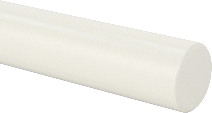 Dar Toleranslı Gözeneksiz Alümina Seramik Çubuk, 3/8" Çap, 12" Uzunluk
