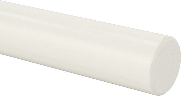 Dar Toleranslı Gözeneksiz Alümina Seramik Çubuk, 1/8" Çap, 36" Uzunluk