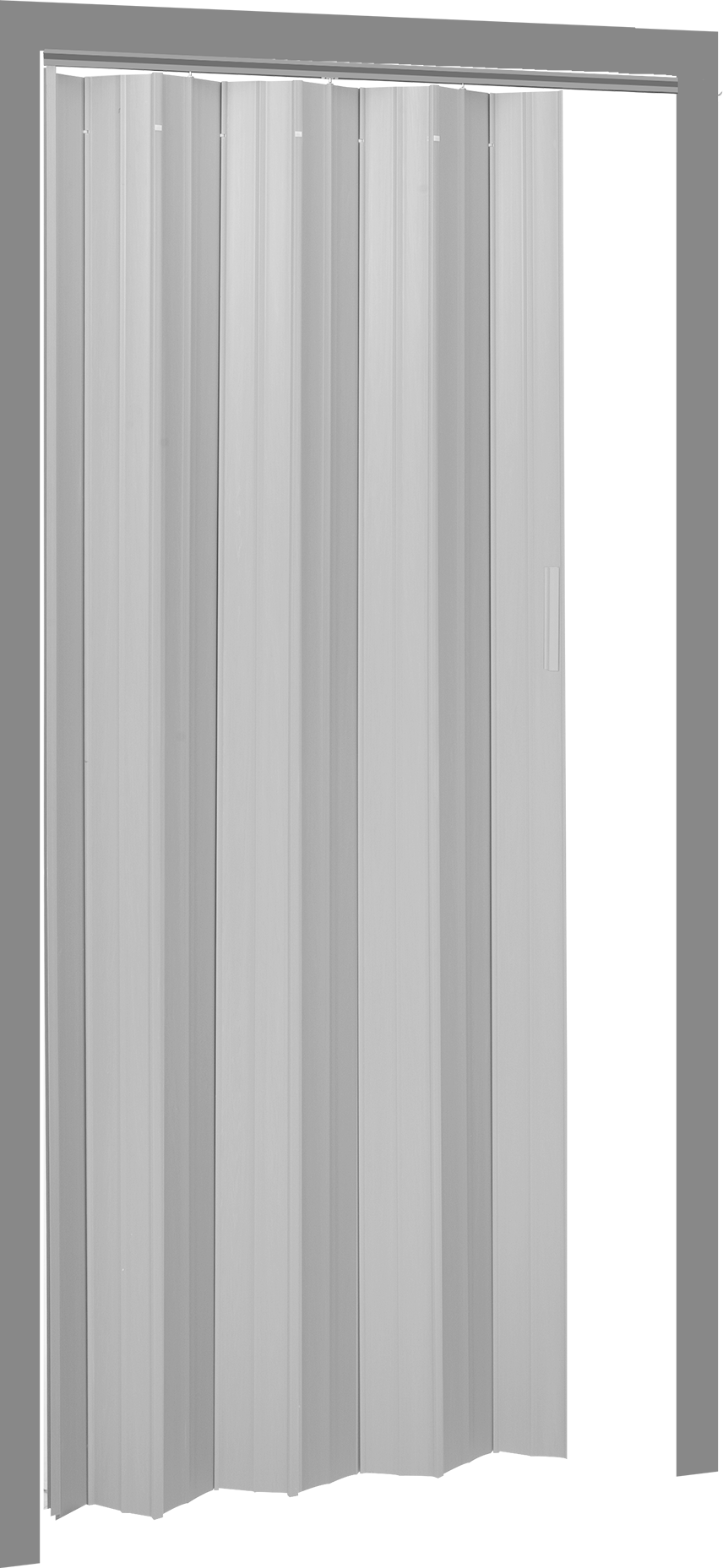 Akordeon Kapı, Kahverengi, 36“ Genişlik x 80” Yükseklik Çerçeve Açıklığı için