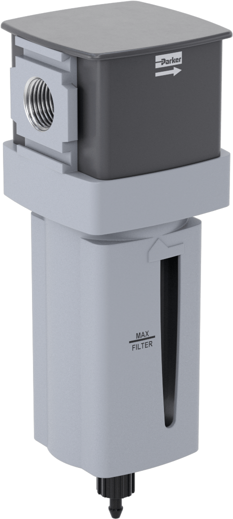 Parker P33 Hava Filtresi, Kılavuz, 1/2 NPT Dişi