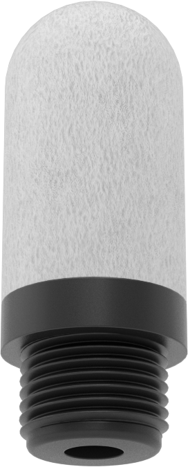Susturucu, Naylon Bağlantı Parçası, 1/8 BSPP Erkek, 51 scfm @ 100 PSI