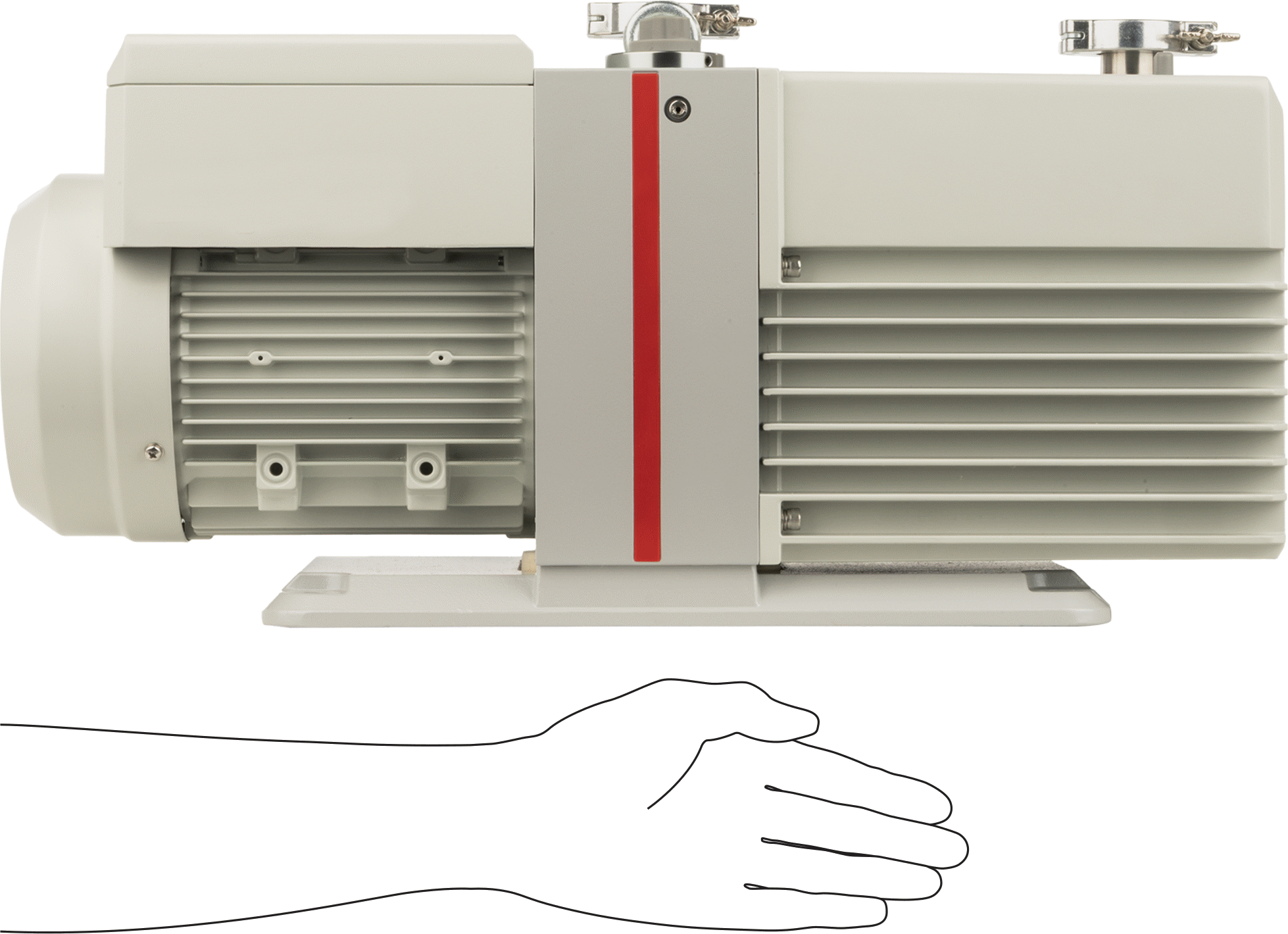 Elektrikli Yüksek Vakum Pompası, 115V AC, 12,8 CFM Maksimum Akış Hızı