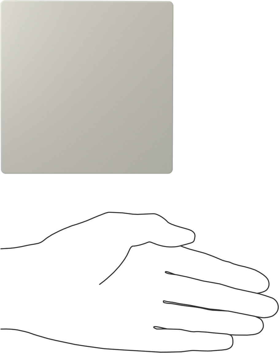 Gözeneksiz Seramik Alümina Levha, 0,030" Kalınlık, 4-1/2" x 4-1/2"