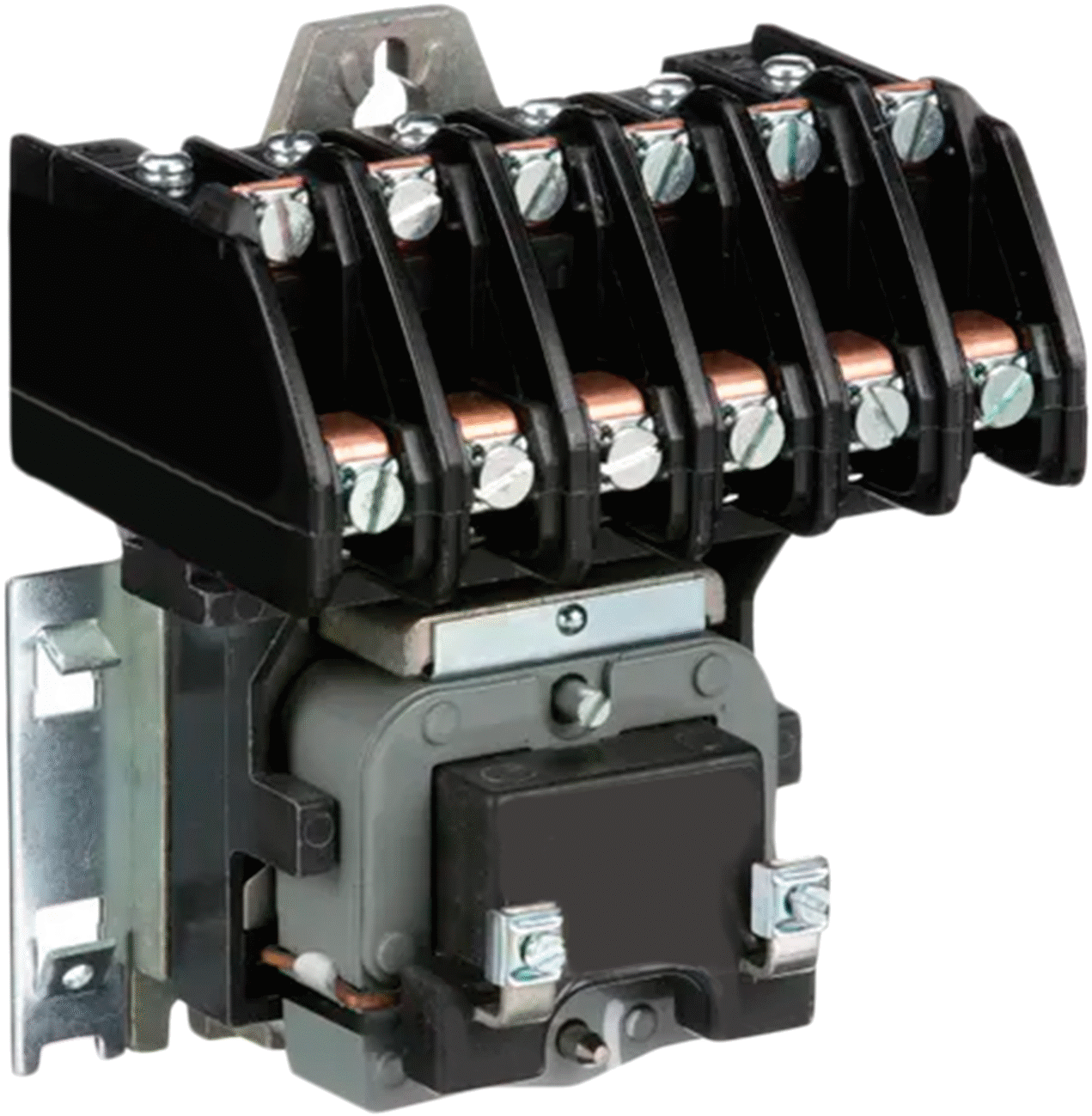 Yüksek Akım Aydınlatma Rölesi, Elektrikle Tutulan, 6Pst-NO, 120V AC Giriş