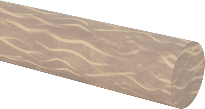 Ekonomik Garolite CE Çubuk, 3/8" Çap