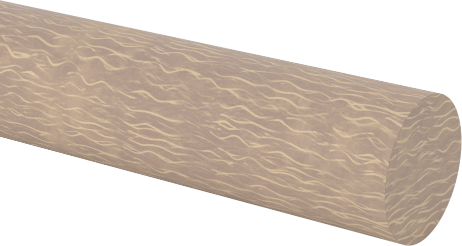 Ekonomik Garolite CE Çubuk, 1-1/4" Çap