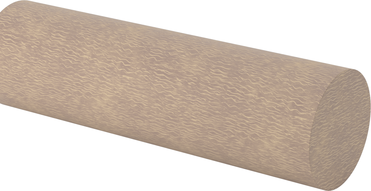 Ekonomik Garolite CE Çubuk, 3-1/2" Çap