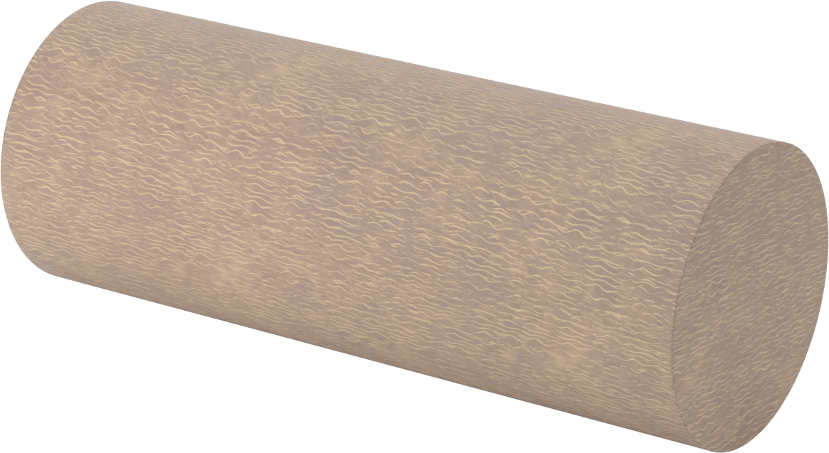 Ekonomik Garolite CE Çubuk, 4-1/2" Çap