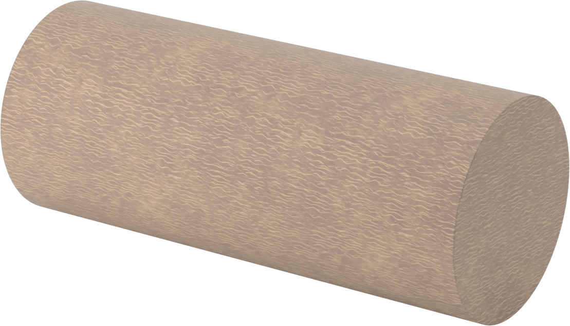 Ekonomik Garolite CE Çubuk, 5" Çap