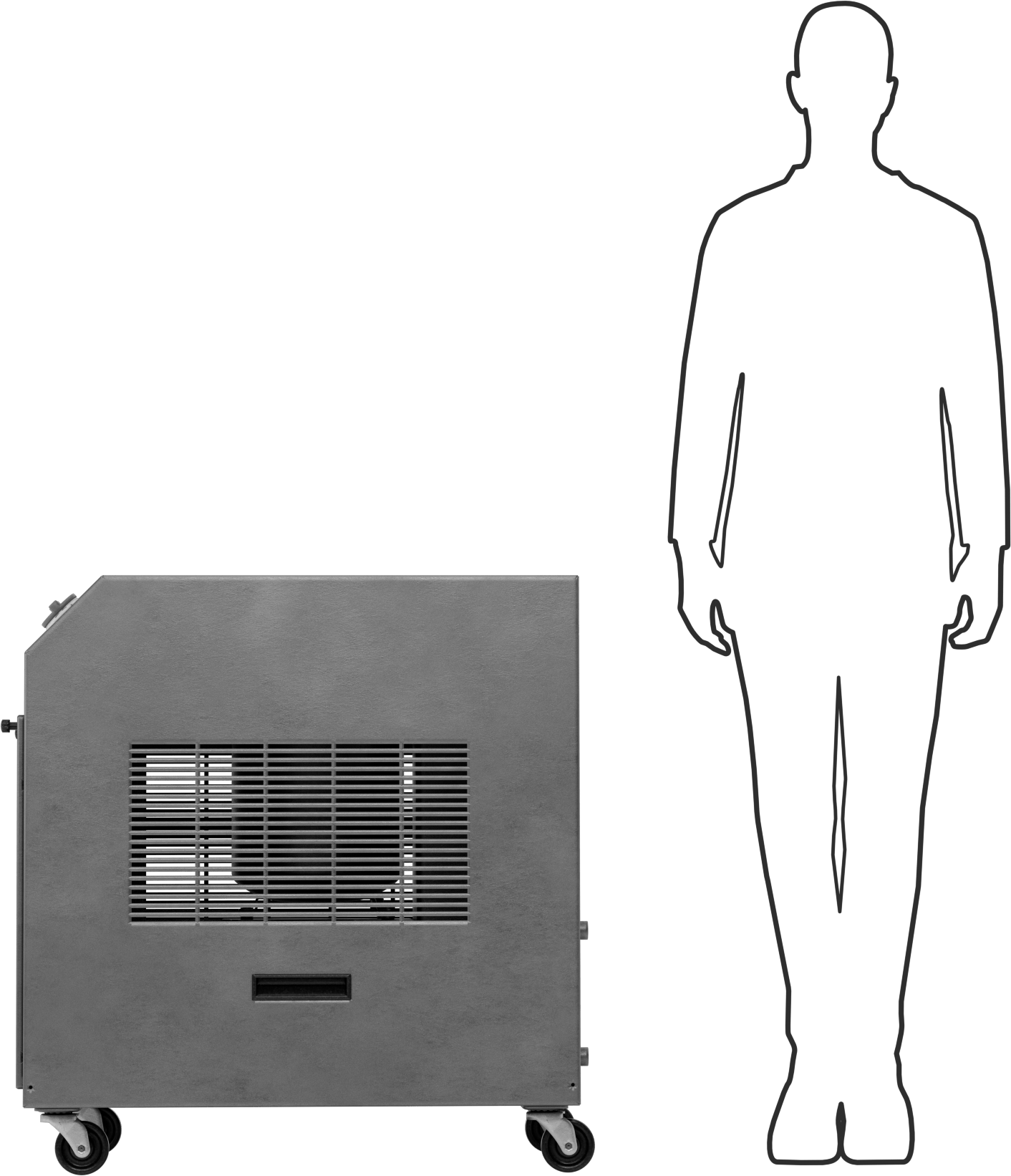 Sıvı Soğutucu, 240V AC, Üç Fazlı, 12000 Btu/saat Soğutma Kapasitesi