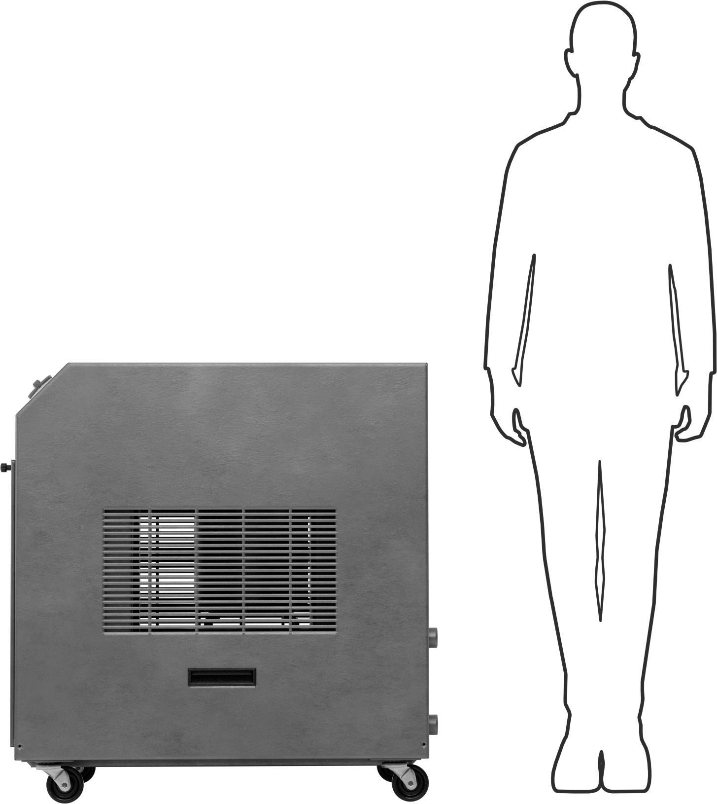 Sıvı Soğutucu, 460V AC, Üç Fazlı, 24000 Btu/saat Soğutma Kapasitesi