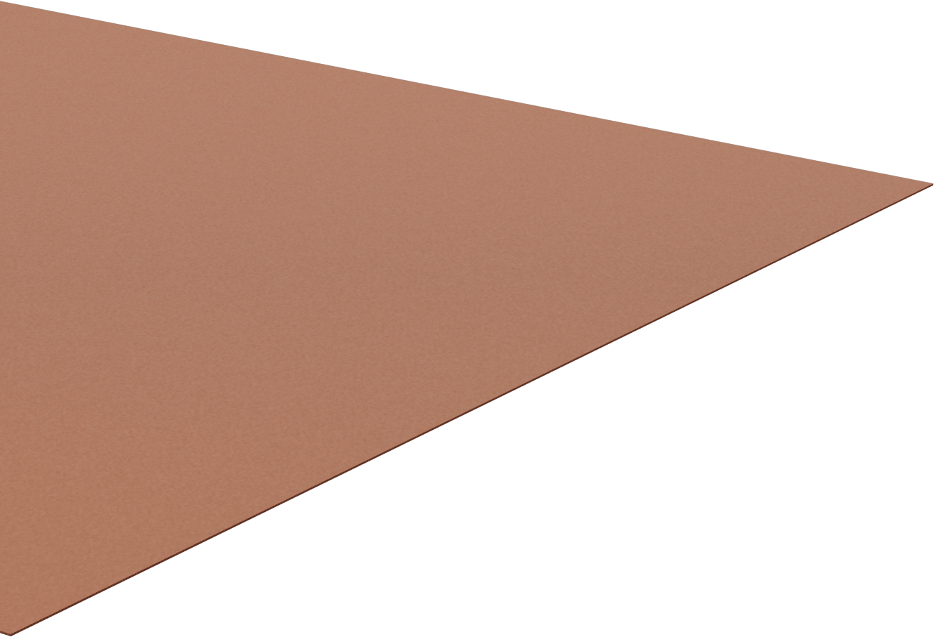 Kolay İşlenebilir Garolite LE Levha, 24 inç Genişlik x 36 inç Uzunluk, 1/32" Kalınlık