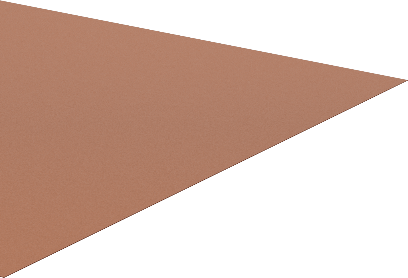 Kolay İşlenebilir Garolite LE Levha, 36 inç Genişlik x 48 inç Uzunluk, 1/32" Kalınlık