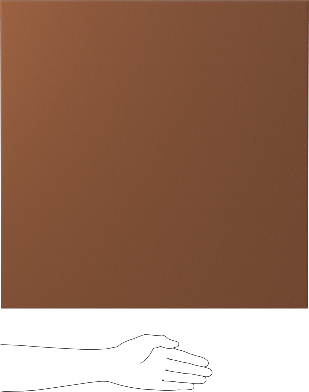 Kolay İşlenebilir Garolite LE Levha, 24“ Genişlik x 24” Uzunluk, 1/16" Kalınlık