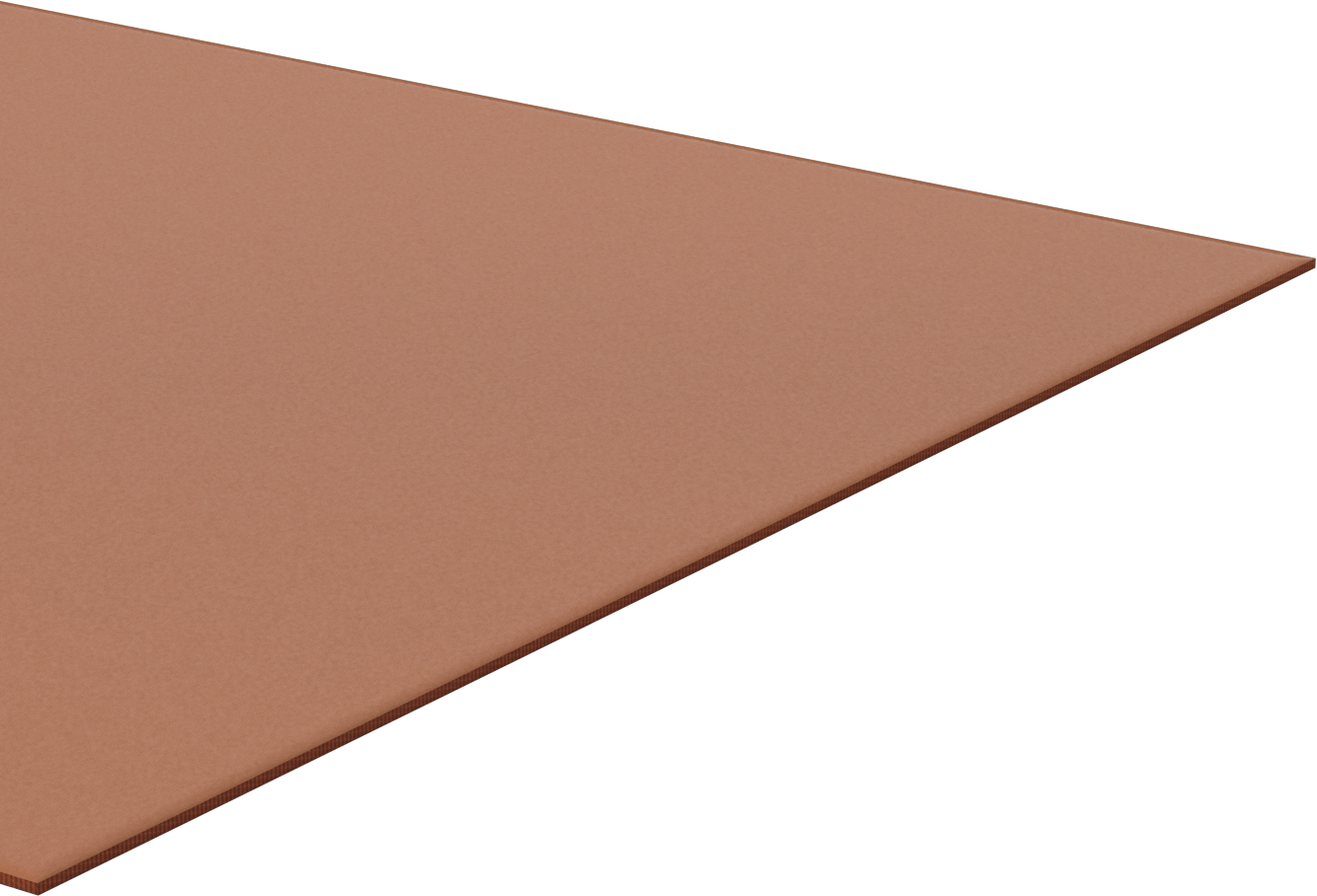 Kolay İşlenebilir Garolite LE Levha, 24 inç Genişlik x 36 inç Uzunluk, 1/8" Kalınlık