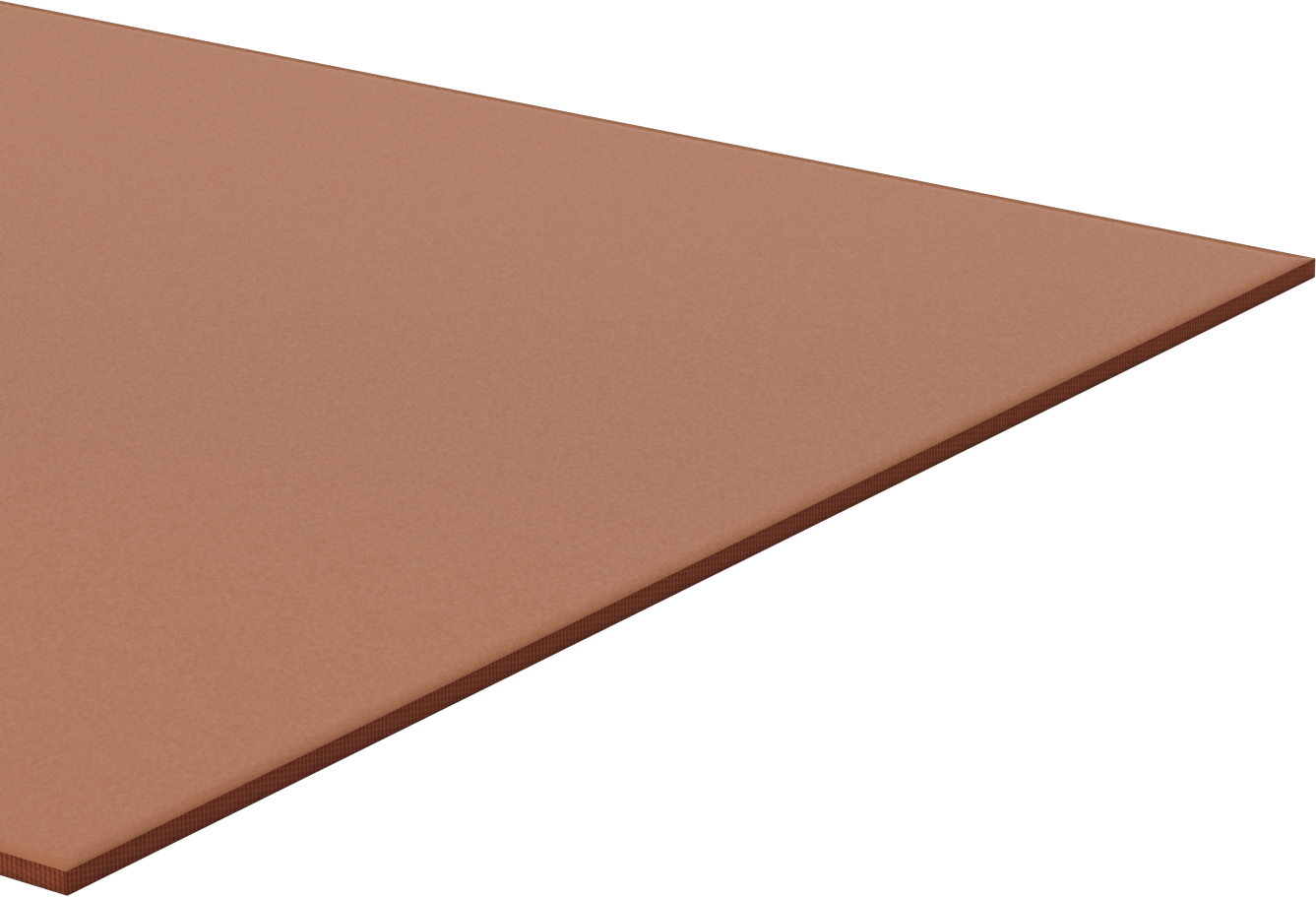 Kolay İşlenebilir Garolite LE Levha, 24 inç Genişlik x 36 inç Uzunluk, 1/4" Kalınlık