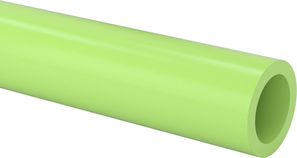 Yağ Dolgulu Döküm Naylon Boru, 3-1/2" OD, 2-1/2" ID