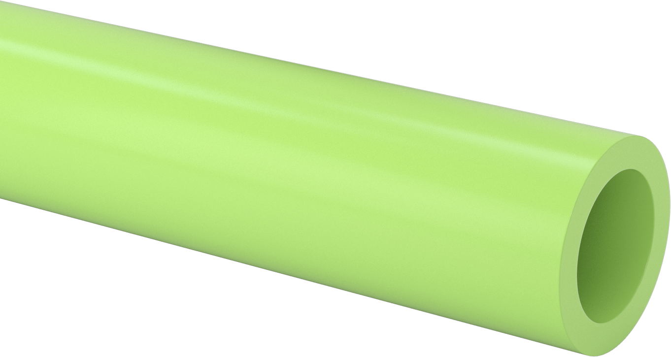 Yağ Dolgulu Döküm Naylon Boru, 5" OD, 3-1/2" ID