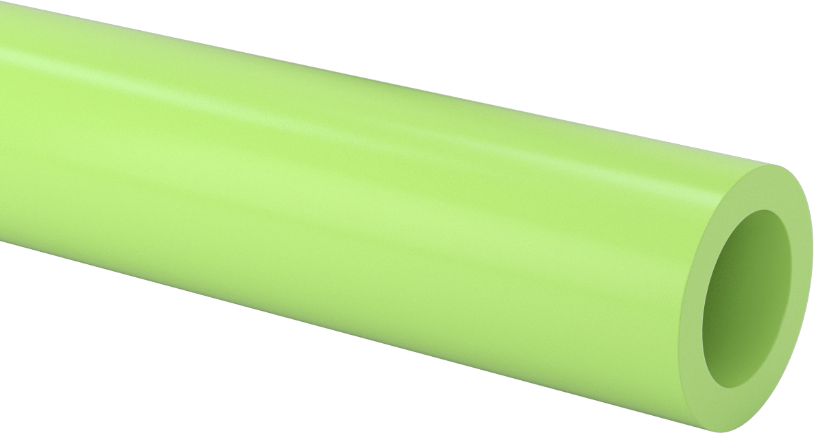 Yağ Dolgulu Döküm Naylon Boru, 3" OD, 2" ID