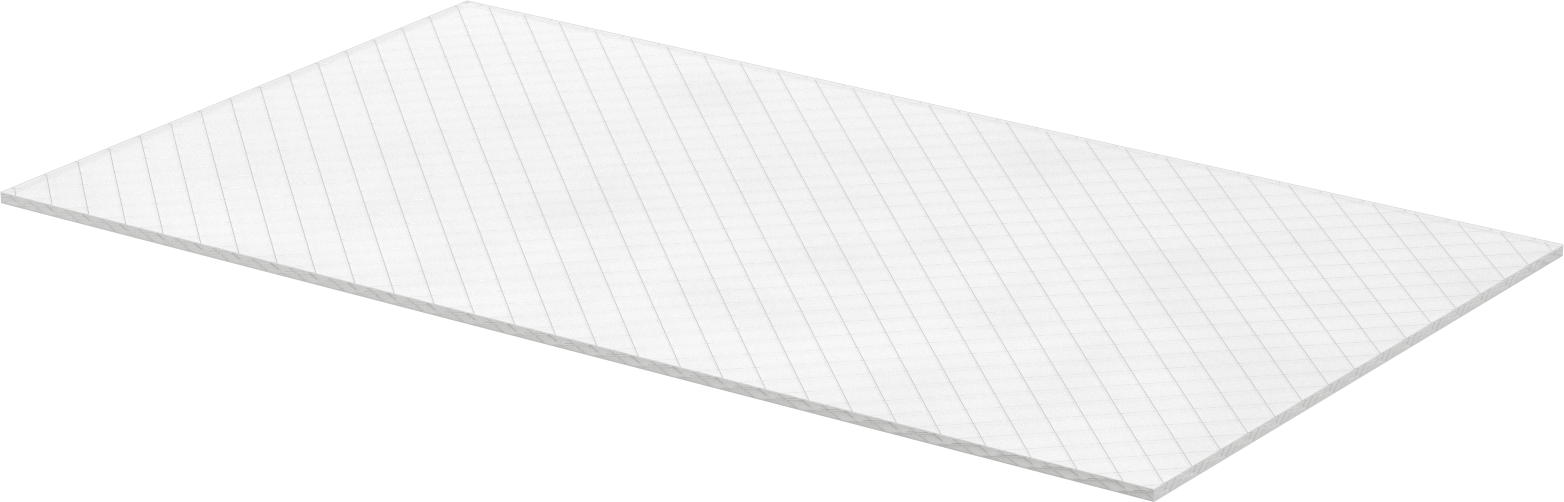 Tel Takviyeli Cam, 1/4" Kalınlık, 16-3/4" x 29-3/4"