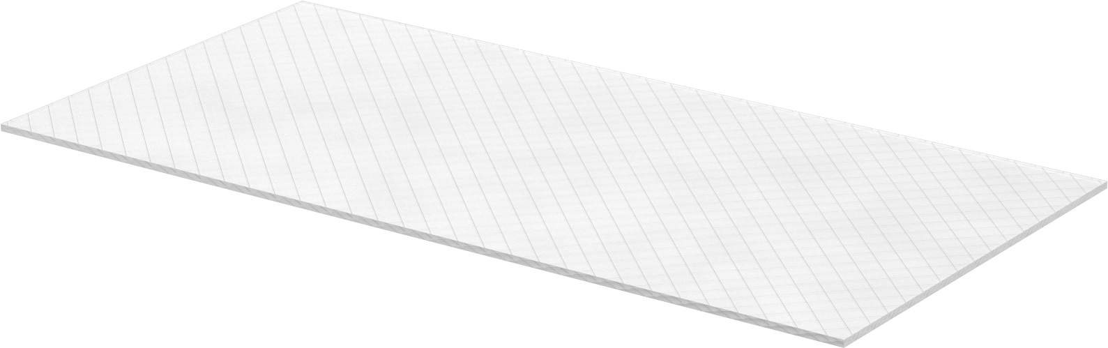 Tel Takviyeli Cam, 1/4" Kalınlık, 16-3/4" x 33-3/4"