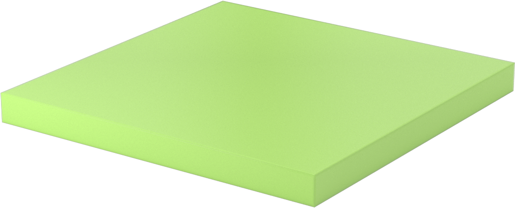 Yağ Dolu Dökme Nylon Levha, 6" x 6" x 1/2"