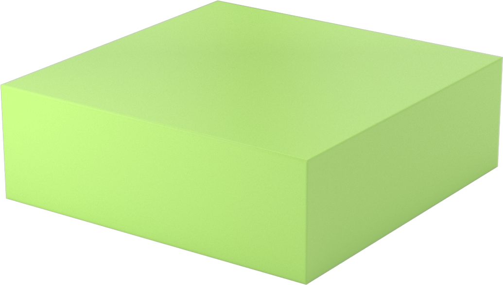 Yağ Dolu Dökme Nylon Levha, 6" x 6" x 2"