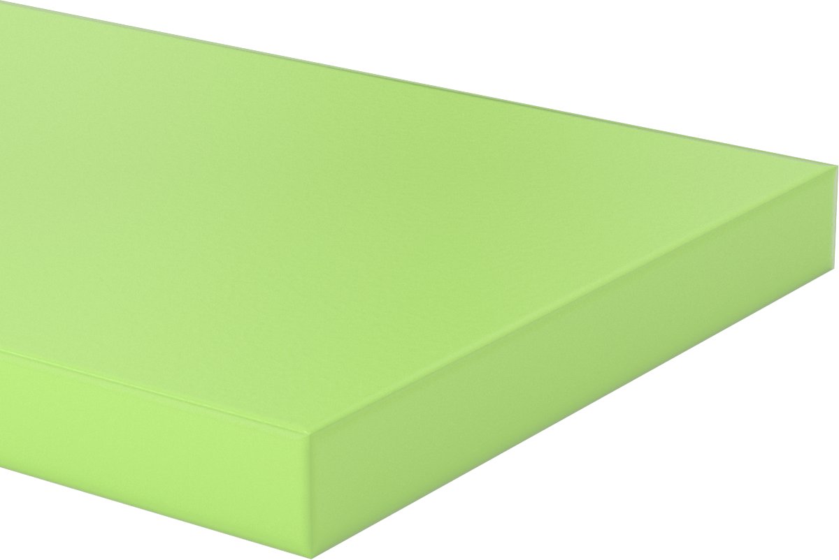 Yağ Dolu Dökme Nylon Levha, 12" x 24" x 1-1/2"