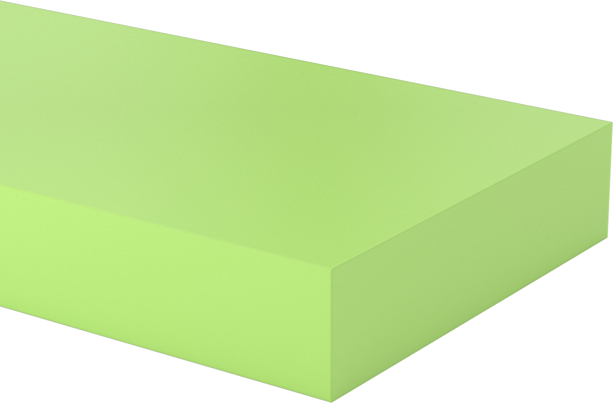 Yağ Dolu Dökme Nylon Levha, 12" x 24" x 3"