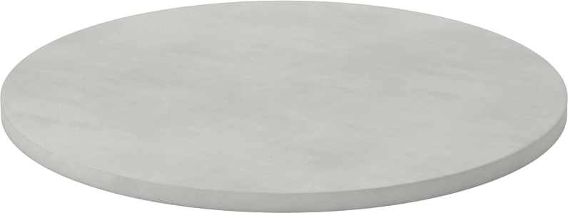 Kolay İşlenebilir Alümina-Bisque Seramik, 7-1/2" Çaplı Disk, 1/4" Uzunluk