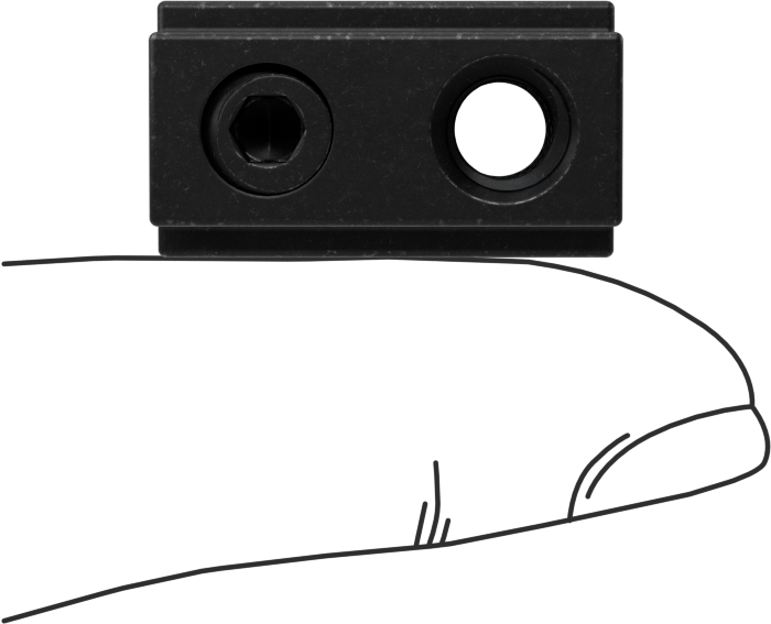 3/8" Yuva Genişliği için Strong-Hold T-Yuva Somunu