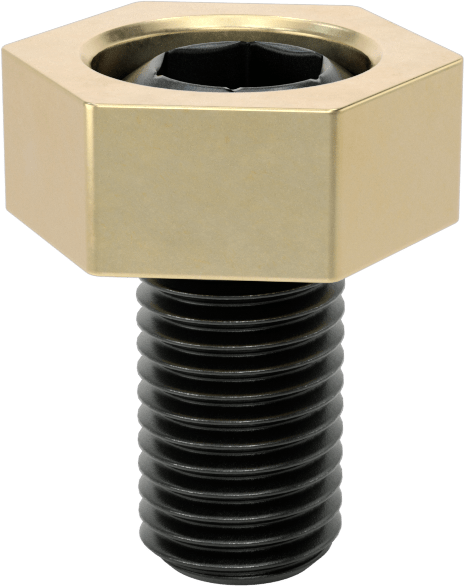 Fikstür Kelepçesi, 30,13 mm Genişlik x 12,7 mm Yükseklik Pirinç Başlık