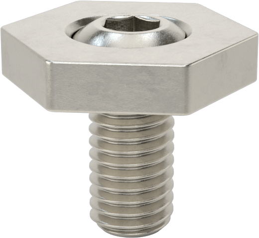 Fikstür Kelepçesi, 20,61 mm Genişlik x 4,55 mm Yükseklik Paslanmaz Çelik Başlık