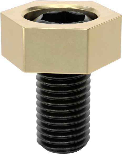 Fikstür Kelepçesi, 30,13 mm Genişlik x 12,7 mm Yükseklik Pirinç Başlık