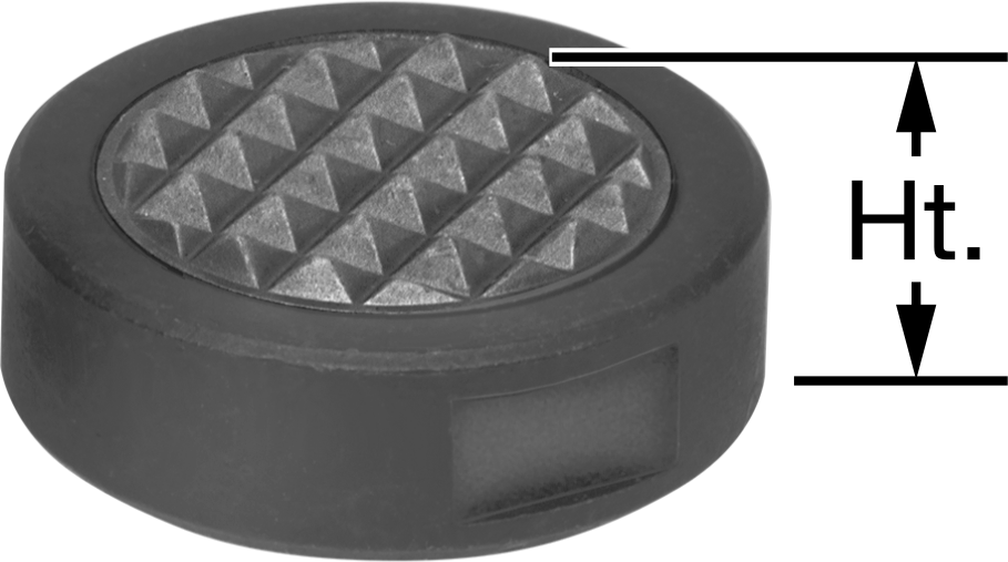 Round with Threaded Hole/Set Screw Notch
