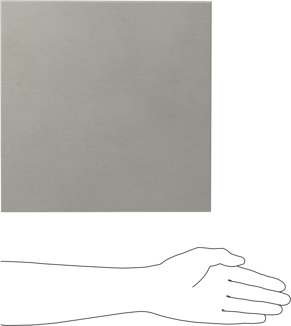 Sert Fiber Levha ve Çubuk, Elektrik Yalıtımlı, 0,062“ Kalınlık x 12” Genişlik x 12" Uzunluk