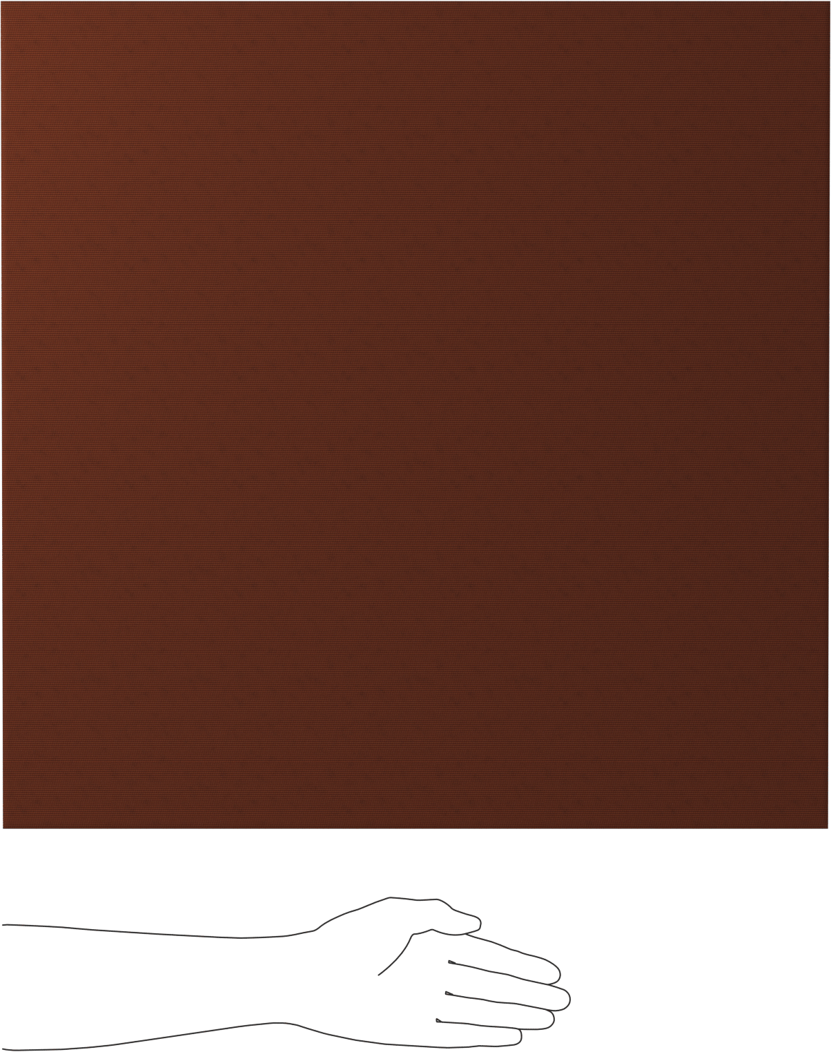 Ekonomik Garolite CE Levha, 24“ Genişlik x 24” Uzunluk, 1/2" Kalınlık