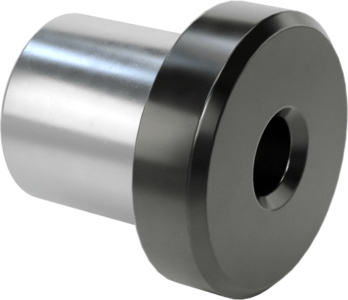 Başlıklı Presle Takılan Matkap Burcu, 0.098" ID, 1/4" OD, 1/4" Uzunluk