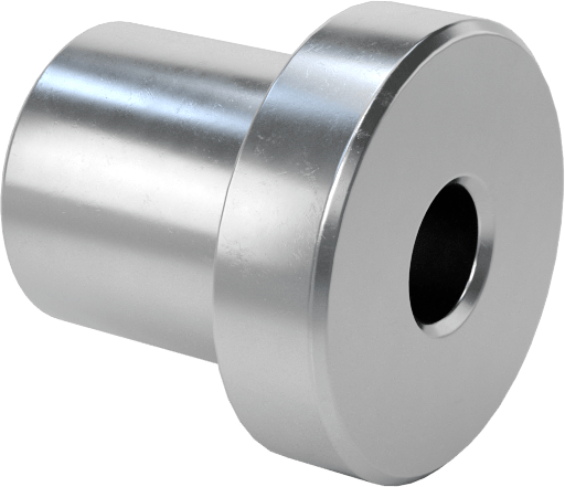 Başlıklı Presle Takılan Matkap Burcu, 0.1065" ID, 1/4" OD, 1/4" Uzunluk