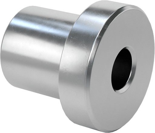 Başlıklı Presle Takılan Matkap Burcu, 0.116" ID, 1/4" OD, 1/4" Uzunluk