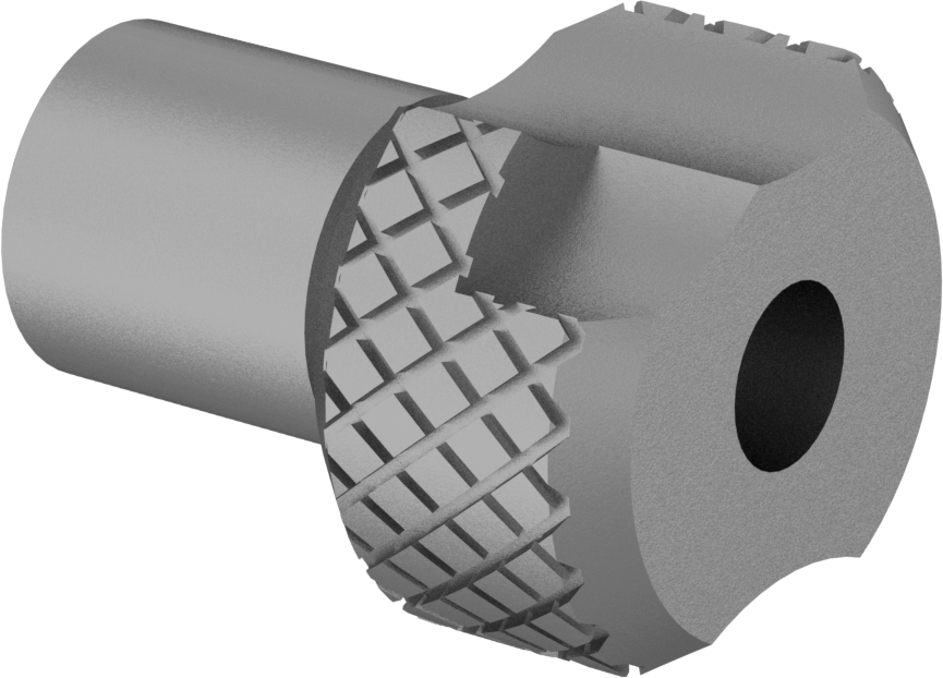 Çıkarılabilir Matkap Burcu, 0.1285" ID, 1/4" OD, 5/16" Uzunluk