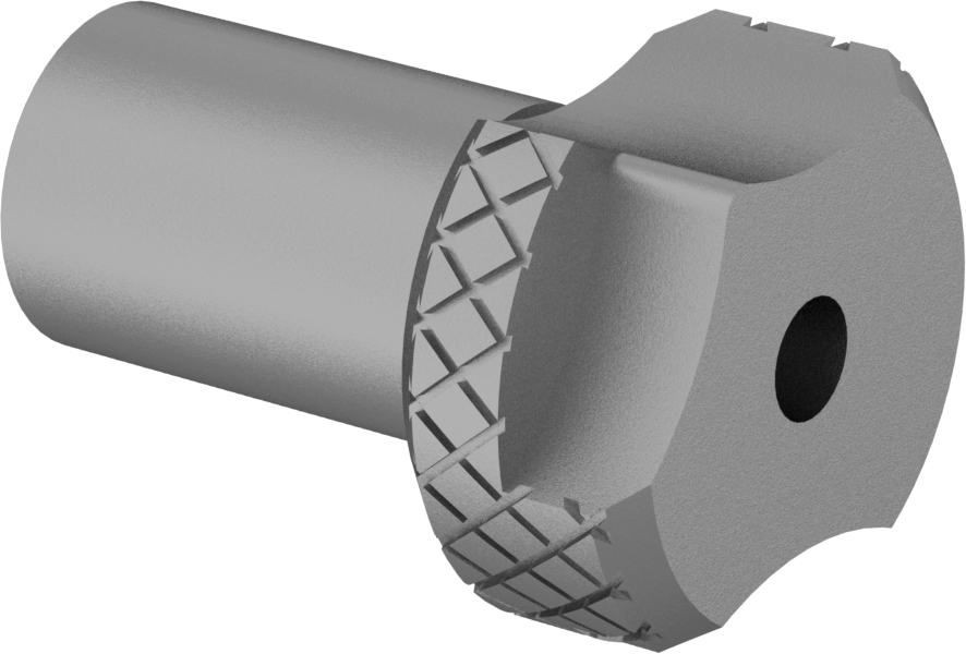 Çıkarılabilir Matkap Burcu, 0.1094" ID, 5/16" OD, 1/2" Uzunluk