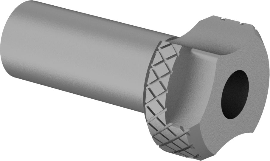Çıkarılabilir Matkap Burcu, 0.1875" ID, 5/16" OD, 3/4" Uzunluk